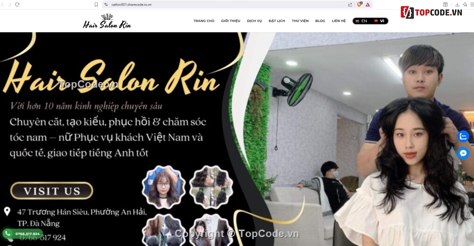 sharecode website,đặt lịch hẹn cắt tóc,cắt tóc tạo kiểu,đặt lịch salon tóc,website salon chuyên nghiệp,Sharecode Website Đặt Lịch Hẹn Cắt Tóc Tạo Kiểu Ch