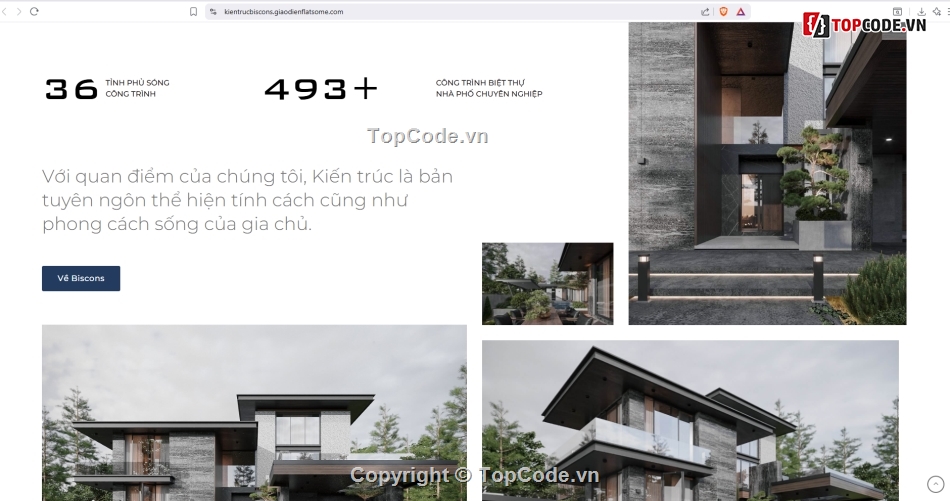 thiết kế công trình,thi công,thi công biệt thự,website thi công thiết kế,website thi công xây dựng,Sharecode Website Dịch Vụ Thiết Kế và Thi Công Biệ