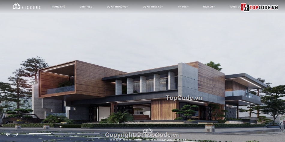 thiết kế công trình,thi công,thi công biệt thự,website thi công thiết kế,website thi công xây dựng,Sharecode Website Dịch Vụ Thiết Kế và Thi Công Biệ