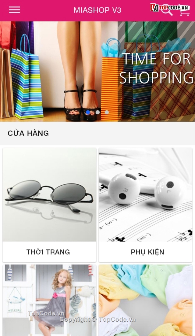 MiaShop V3,ứng dụng bán hàng,Ứng dụng Miashop,Ứng dụng bán hàng thương mại,Ứng dụng thương mại điện tử