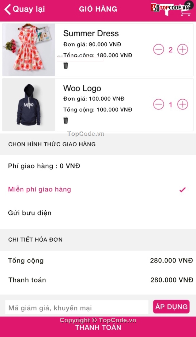 MiaShop V3,ứng dụng bán hàng,Ứng dụng Miashop,Ứng dụng bán hàng thương mại,Ứng dụng thương mại điện tử