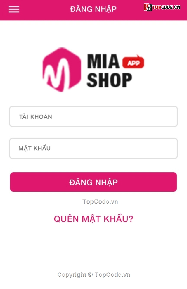 MiaShop V3,ứng dụng bán hàng,Ứng dụng Miashop,Ứng dụng bán hàng thương mại,Ứng dụng thương mại điện tử