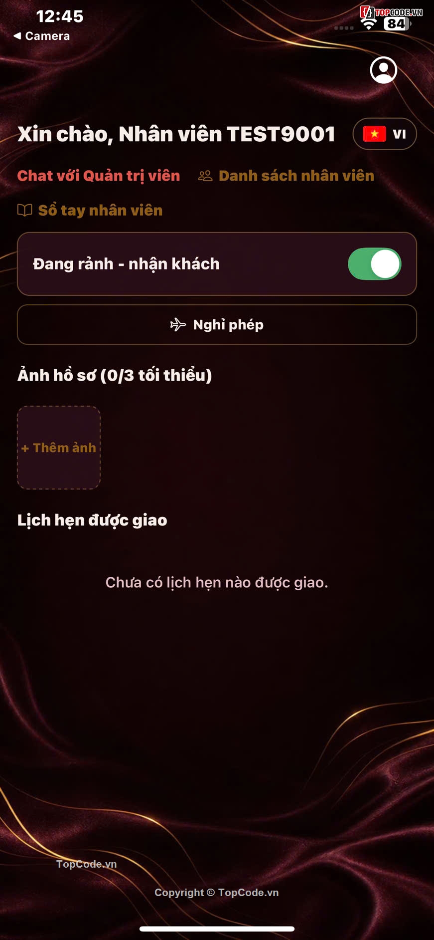 app đặt lịch,source code spa,app spa,quản lý spa,code app spa