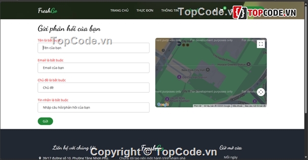 Web ẩm thực,Web bán thực phẩm sạch,Website bán thực phẩm,Web thực phẩm sạch,ASP.NET,Source code Website