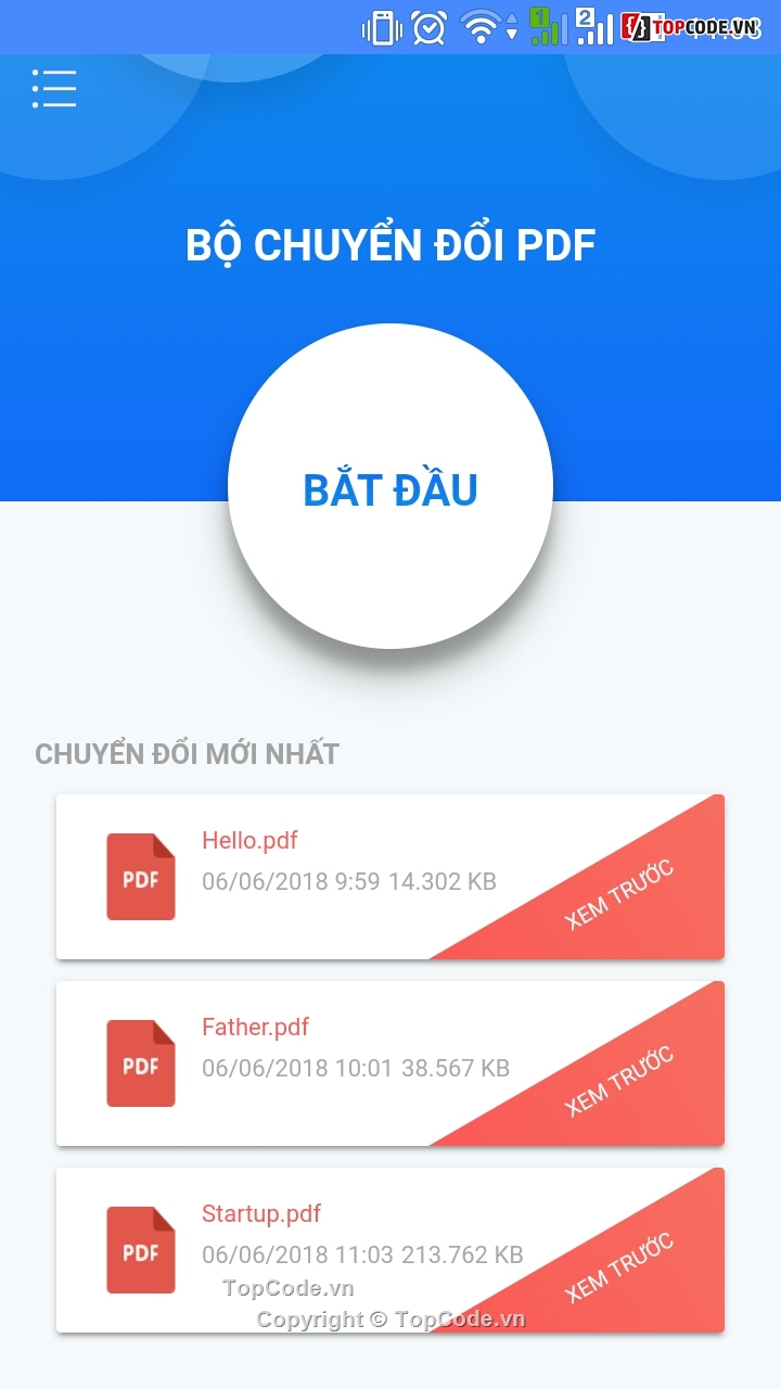 bộ chuyển đổi pdf,ứng dụng android,file ảnh sang pdf,ứng dụng chuyển định dạng file ảnh,convert ảnh to pdf,pdf sourcecode