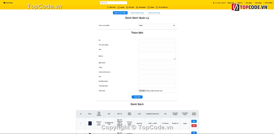 Web bán hàng,full code,bán hàng PHP,code bán hàng,Code đồ án,Code PHP Web base