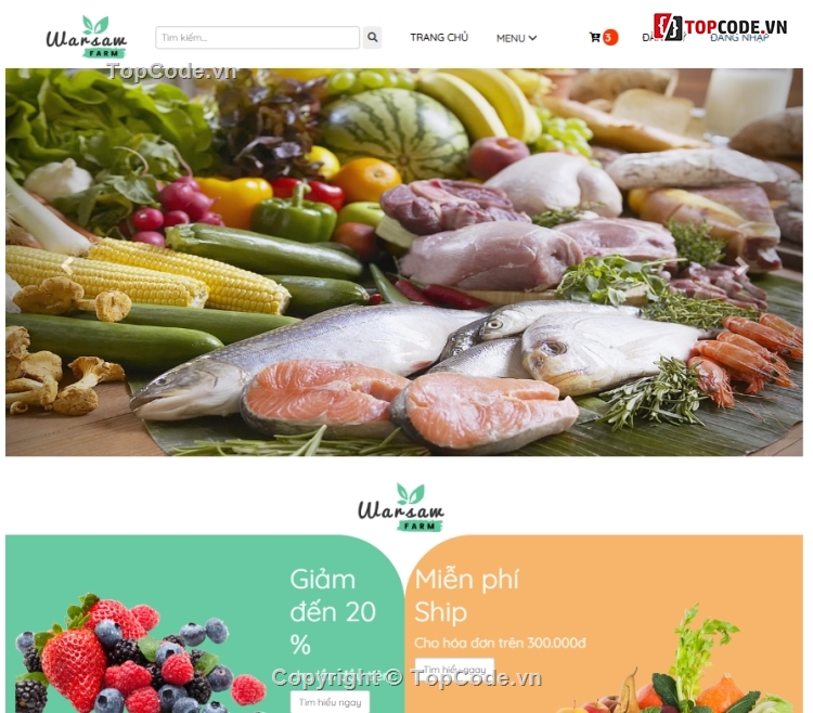 Web ẩm thực,Website thực phẩm sạch,Web bán thực phẩm sạch,full báo cáo,ẩm thực