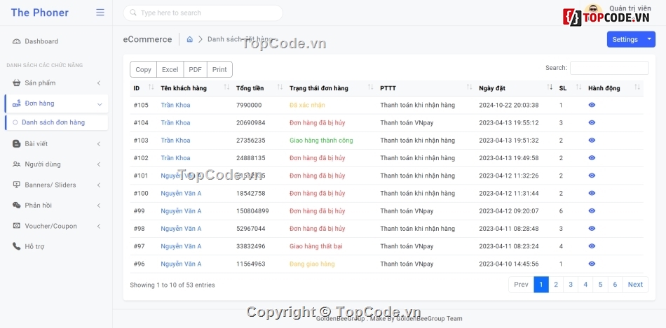 code web,code web dep,đồ án web php,php thuần,php mysql,share code php