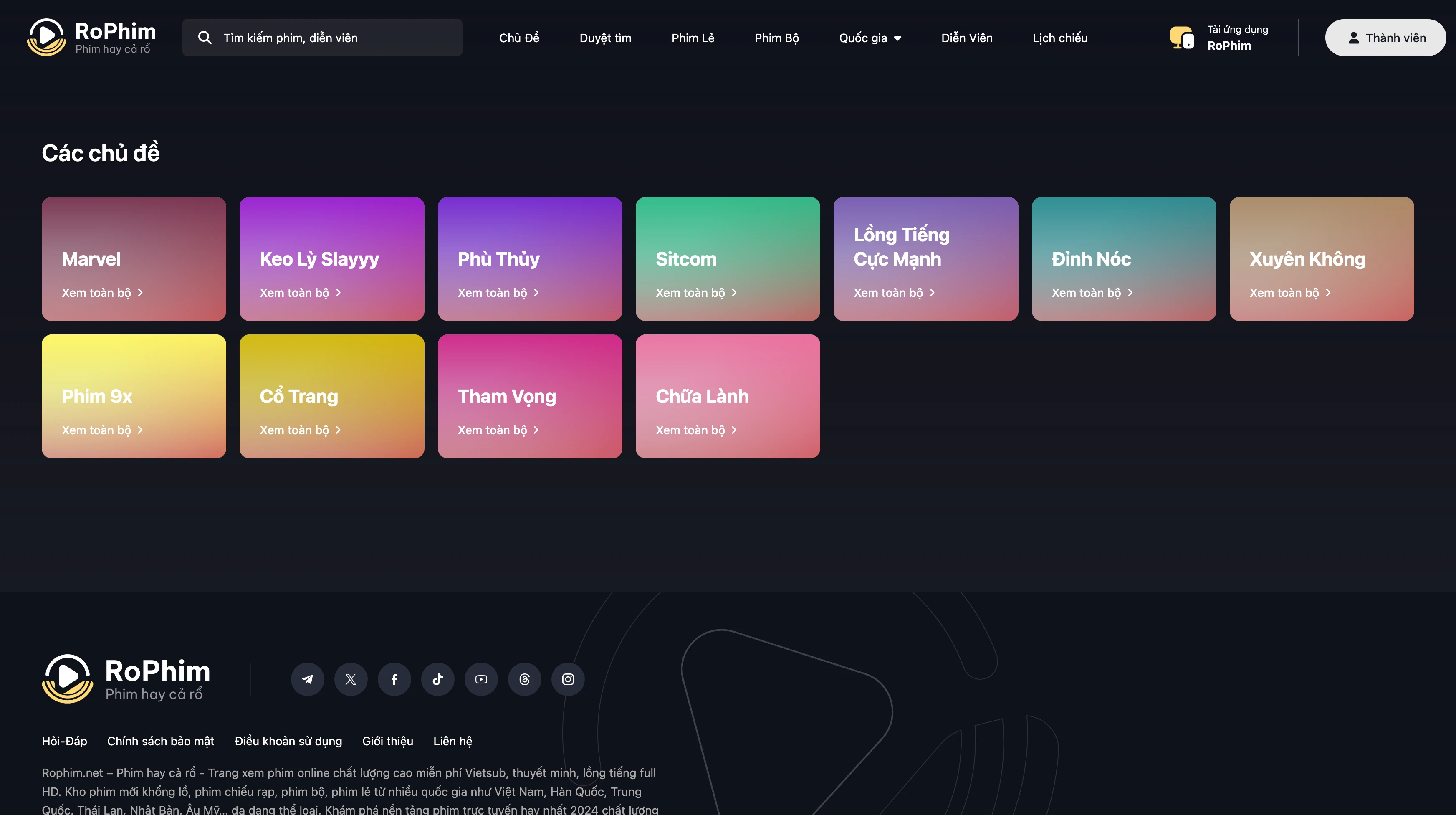 rophim rổ phim,rổ phim,rophim