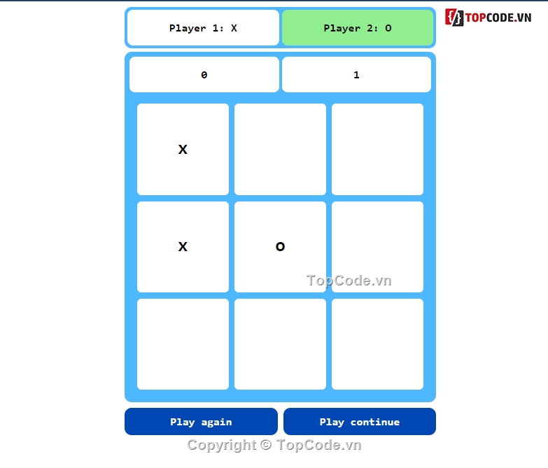Lập trình game với Javascript,Làm game đơn giản bằng JavaScript,Tic tac toe JavaScript,Code cờ caro bằng JavaScript,Tạo cờ caro HTML,Code game cờ caro