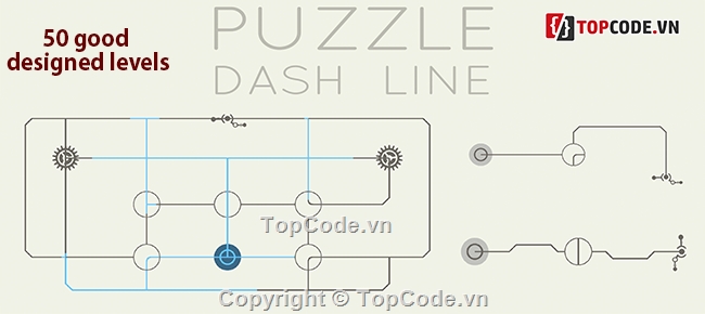 Puzzle Dash Line,Code game Puzzle Dash Line,game Puzzle Dash Line unity,puzzle