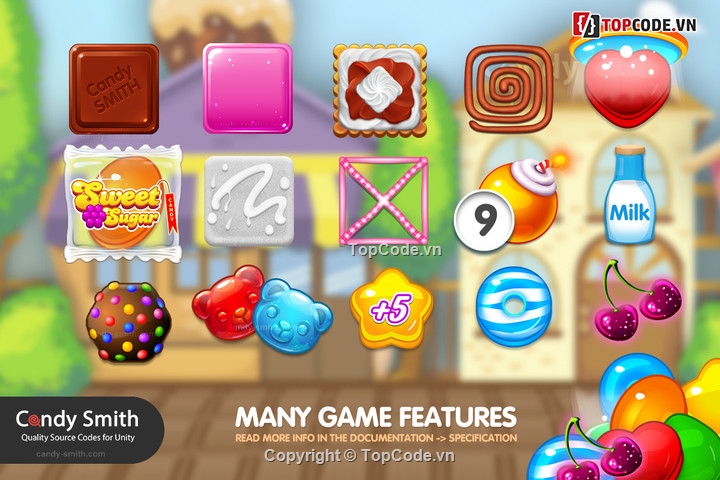 sweet candy,candy crush,candy match 3,candy crush saga,candy crush clone source code,game unity candy crush