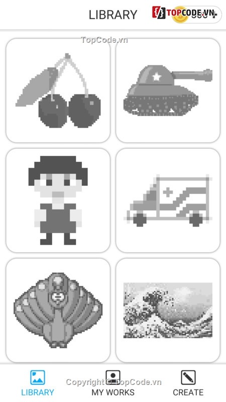 pixel art,pixel art – color by number,unity pixel art,unity coloring book,color by number,color by pixel