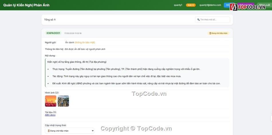 php web phản ánh kiến nghị,php web kiến nghị phản ánh,quản lý kiến nghị phần mềm web,kiến nghị phản ánh ở cơ sở,code php phản ánh kiến nghị,phần mềm chuyển đổi số