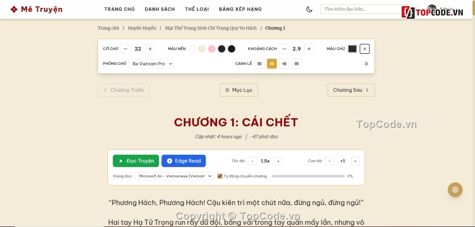 website đọc truyện,truyen chu,website truyện chữ,website truyện,Source website,code website laravel