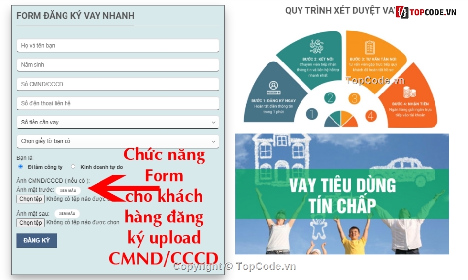 Code web vay tiền,code dịch vụ vay tiền,code web affiliate,Share code mẫu web vay tiền