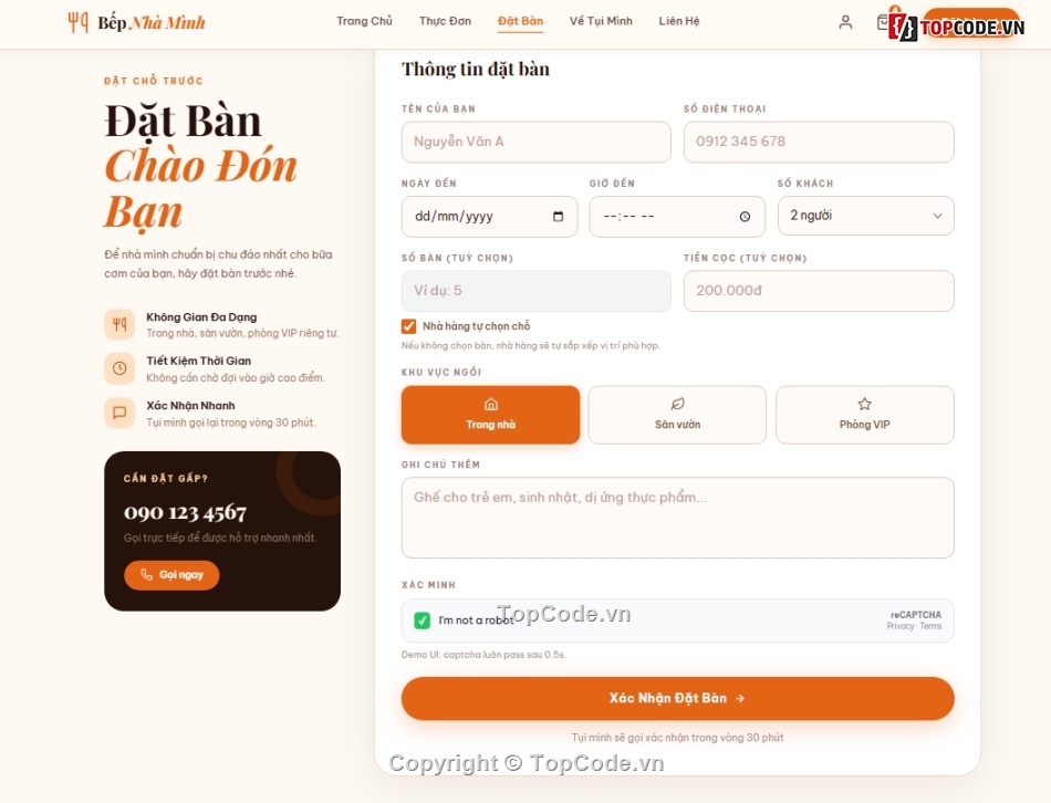 Code Menu Điện Tử,Source Code Menu Điện Tử,Menu Điện Tử Cho Nhà Hàng