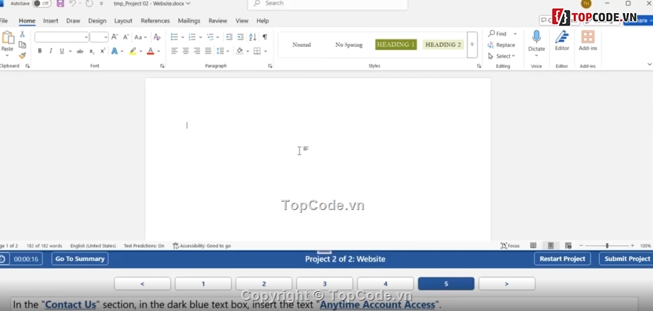 C#,giao diện phần mềm,MOS,Thi MOS,IIG,phần mềm thi MOS