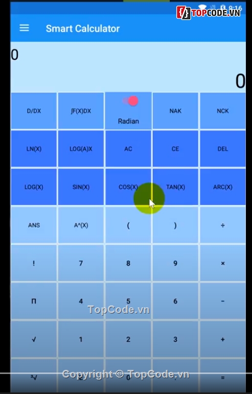 Xamarin Android,ứng dụng calculator,code máy tính C#