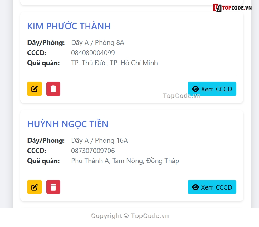 Quản lý nhà trọ,code phần mềm,code phần mềm quản lý