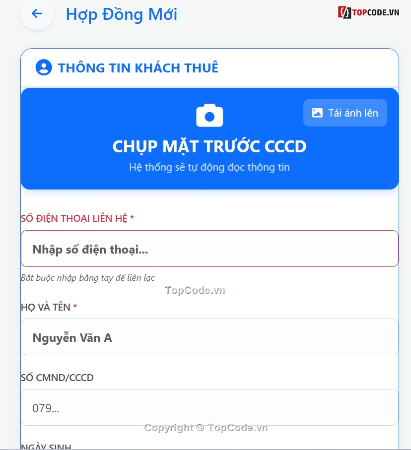Quản lý nhà trọ,code phần mềm,code phần mềm quản lý