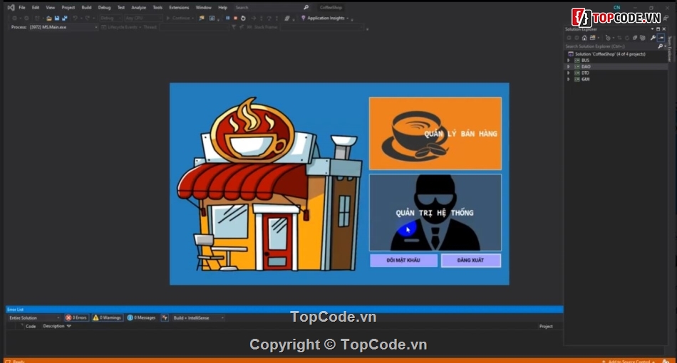 Code phần mềm quản lý,phần mềm quán cà phê,c# quản lý quán trà sữa,quản lý cà phê