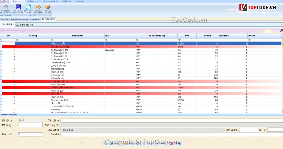 code quản lý C#,code C#,code C# phần mềm quản lý vật tư,quản lý,Source code quản lý vật tư,quản lý vật tư