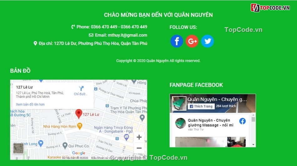 web cửa hàng,code web chuẩn seo,Source website,giường nối mi,giường massage,website giá rẻ