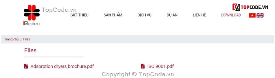 code web sản phẩm y tế,website dụng cụ y tế,website dụng cụ vật tư y tế,full code website hệ thống y tế,source code php dụng cụ y tế,full code website php