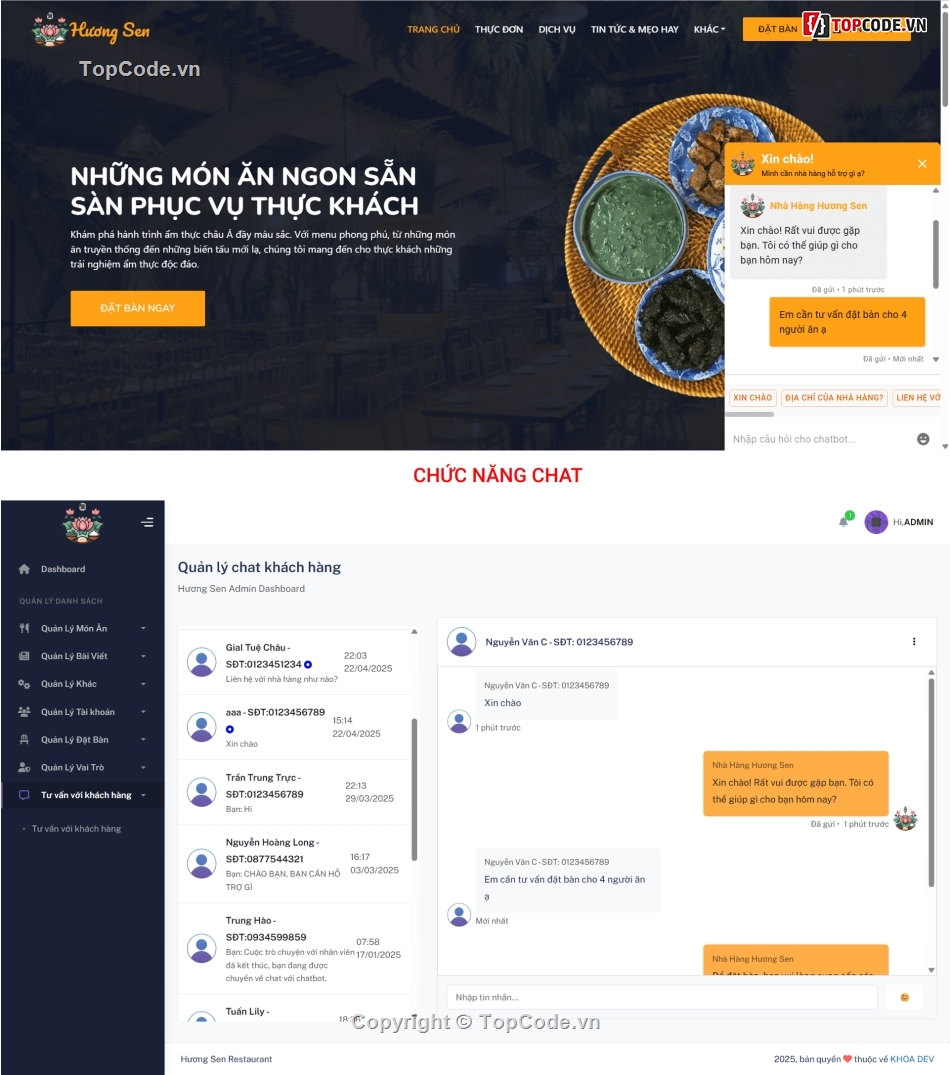 source code reactjs,source code nodejs,website nhà hàng,nhà hàng,quản lý nhà hàng,source code nhà hàng