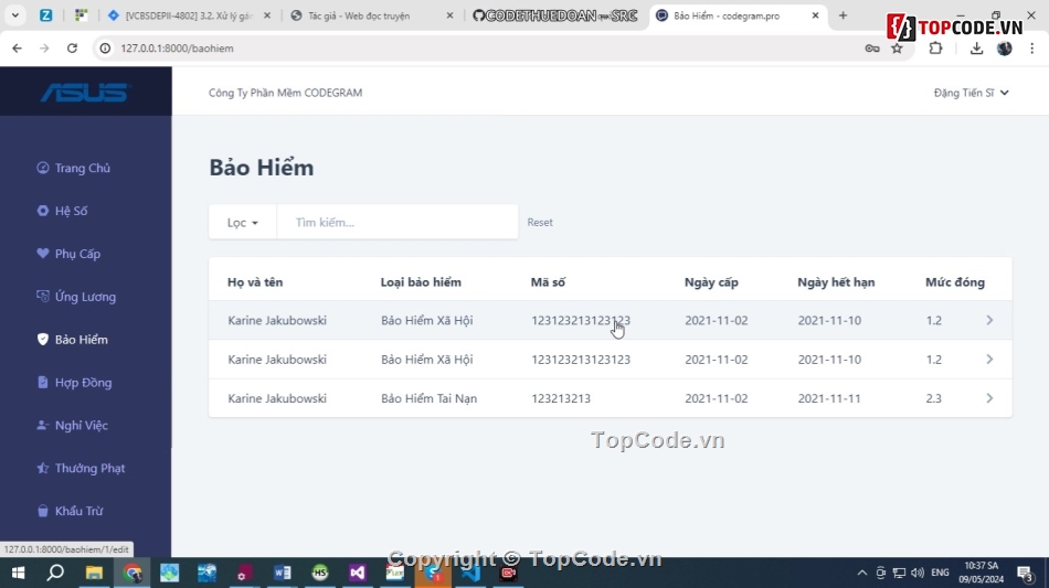 code quản lý nhân sự,Đồ án quản lý nhân sự,đồ án quản lý nhân sự mvc,website quản lý nhân sự