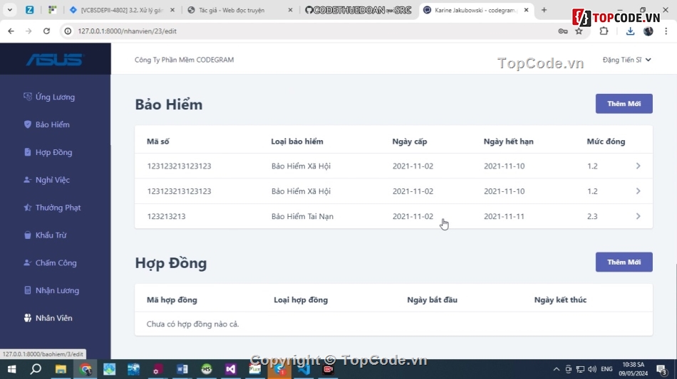 code quản lý nhân sự,Đồ án quản lý nhân sự,đồ án quản lý nhân sự mvc,website quản lý nhân sự