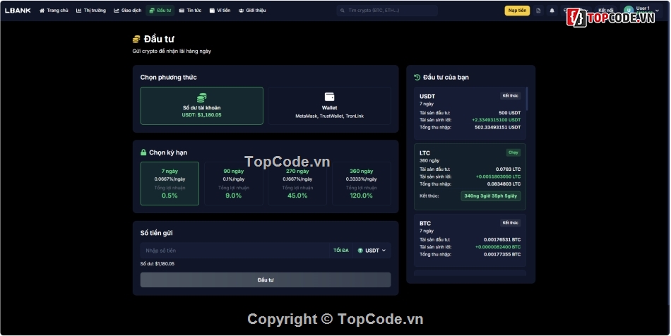 binary option,source code sàn giao dịch,source code wefinex