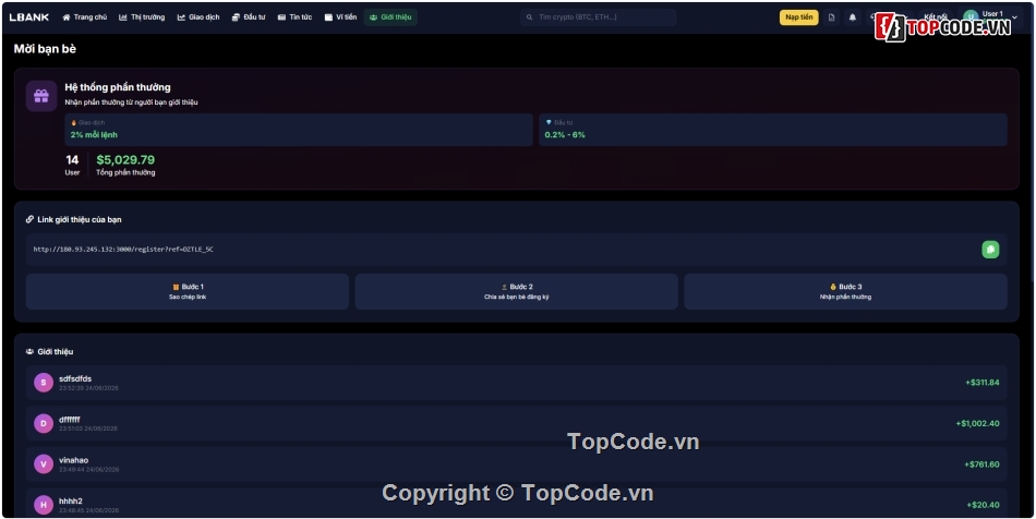 binary option,source code sàn giao dịch,source code wefinex