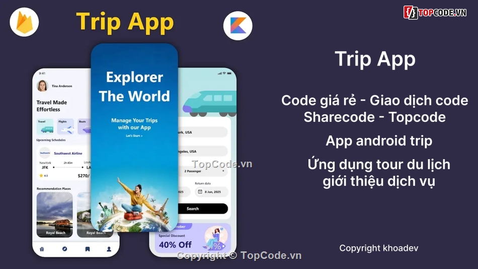 code tour du lịch,đặt tour du lịch,source code tour du lịch,mobile app,ứng dụng trip,ứng dụng đặt tour du lịch