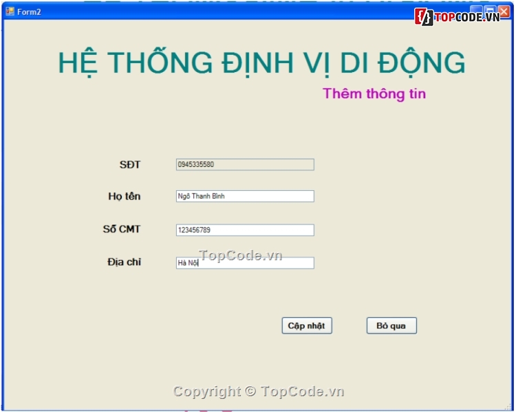 dinh vi di dong,định vị gps,định vị di động,đồ án tốt nghiệp c#,mã nguồn định vị điện thoại