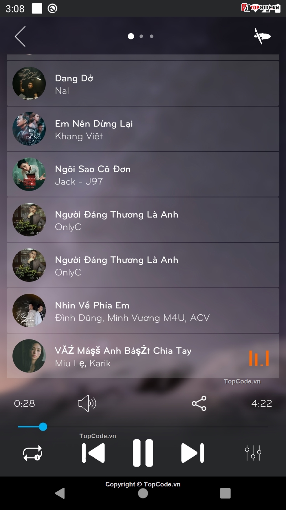 Ứng dụng  Android,code website nhạc,Nghe nhạc,zing mp3