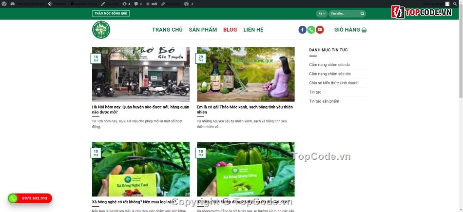 code web bán hàng,code website bán thực phẩm chức năng,code website bán serume,code website bán mỹ phẩm,code website thảo dược