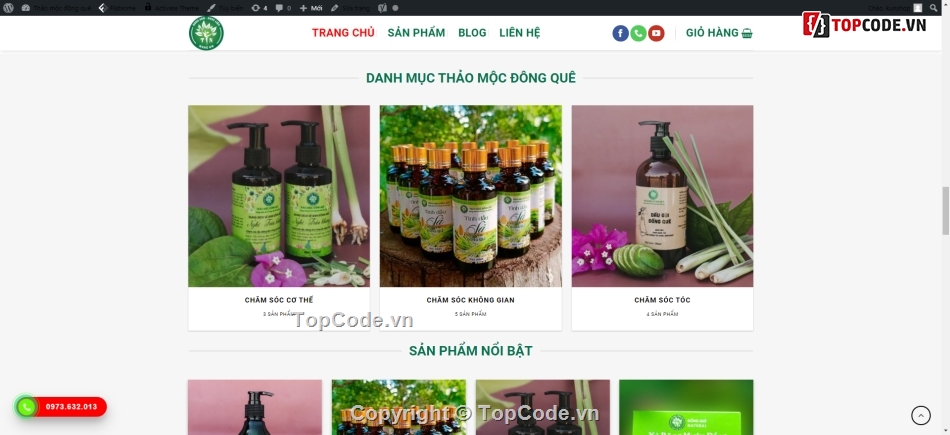 code web bán hàng,code website bán thực phẩm chức năng,code website bán serume,code website bán mỹ phẩm,code website thảo dược