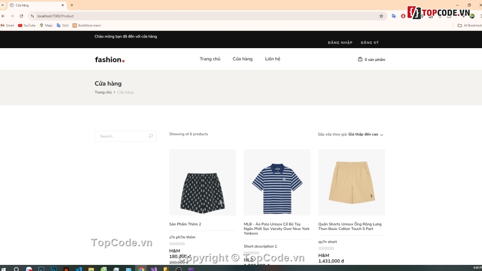 thanh toán online,thời trang,quần áo