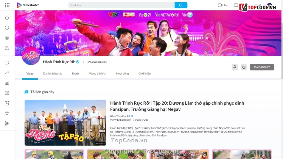 PlayTube,WeeWatch,website chia sẻ video,mạng chia sẻ video,chia sẻ code web chia sẻ video,code chia sẻ video