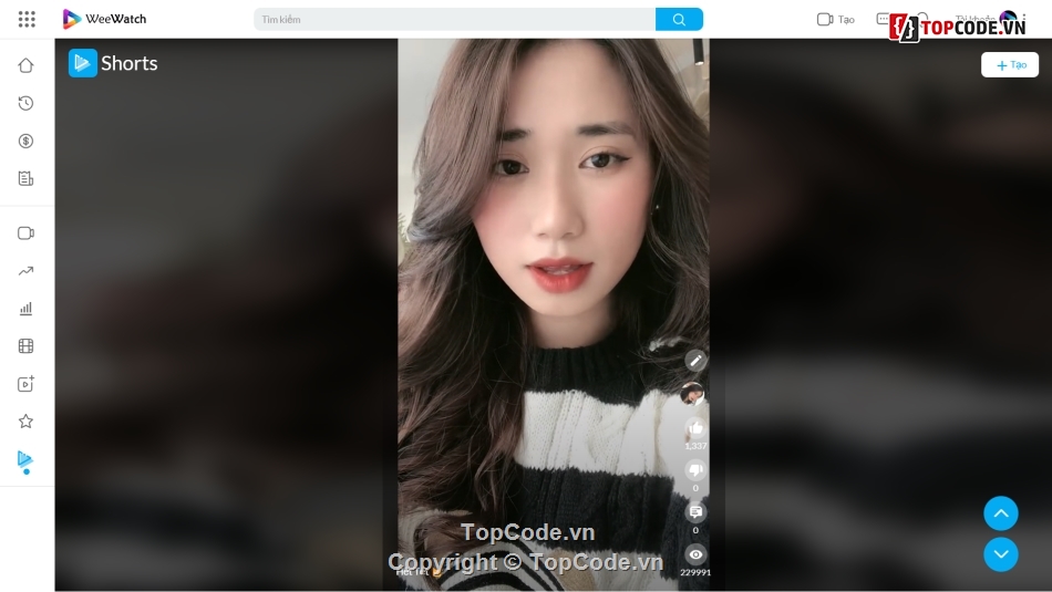 PlayTube,WeeWatch,website chia sẻ video,mạng chia sẻ video,chia sẻ code web chia sẻ video,code chia sẻ video