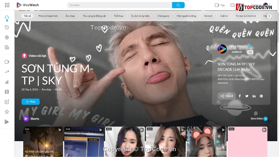 PlayTube,Website Chia Sẻ Video,Mạng Chia Sẻ Video,Code Web Chia Sẻ Video,Code Chia Sẻ Video,Mã Nguồn Web YouTube