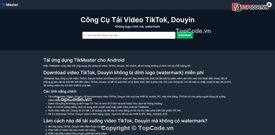 Source code get link tiktok,source code git link douyin,chia se code get link tiktok,code get link tiktok reactjs,code api get link tiktok php