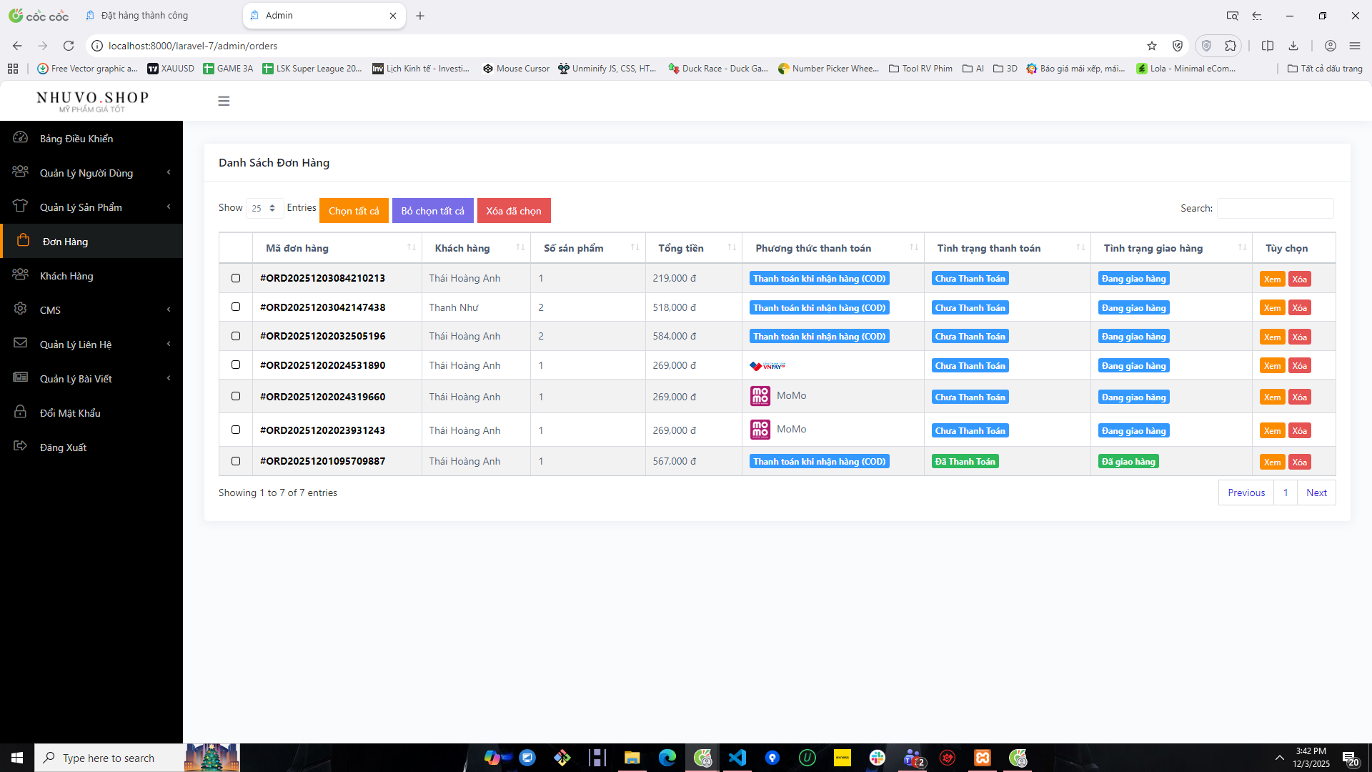 Source code web,Sharecode,Code đồ án,Web bán hàng,Code PHP