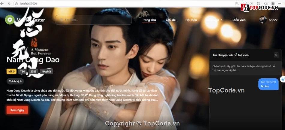 web phim,code web phim,code web,chat,báo cáo