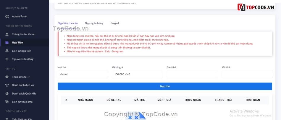 source code thuê sim,site thuê sim,thuê sim,web thuê sim