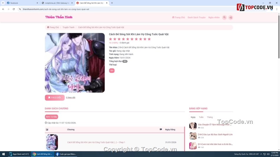 Code web truyện,web truyện tranh,tool otruyen,Web truyện