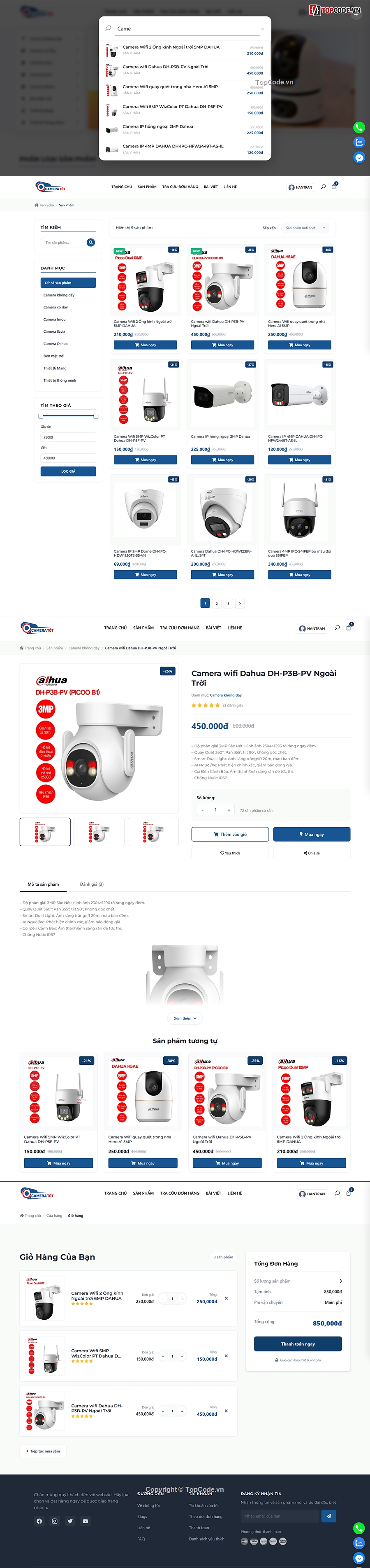 code web bán camera,web bán camera,Phần mềm quản lý bán hàng,camera an ninh,website bán camera,website camera