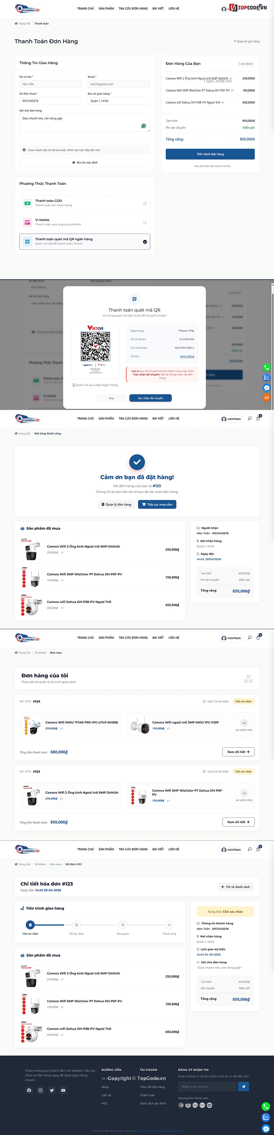 code web bán camera,web bán camera,Phần mềm quản lý bán hàng,camera an ninh,website bán camera,website camera